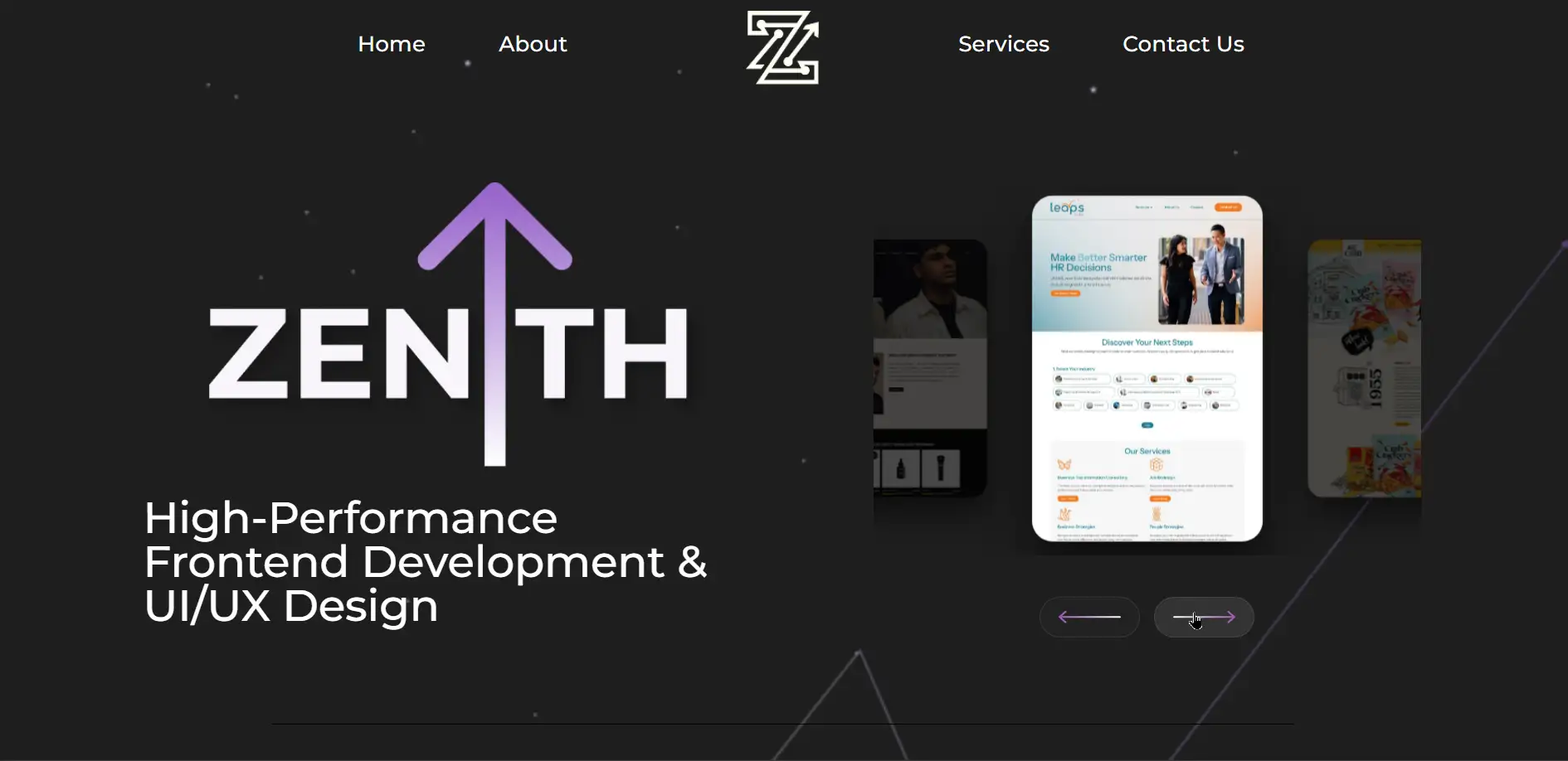 High-Performance Web Development & UI/UX Design | ZenithWeb